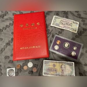 COIN COLLECTION AND FOREIGN MONEY